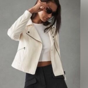 Anthropologie Marrakech Jaxon Moto‎ Jacket Womens Medium